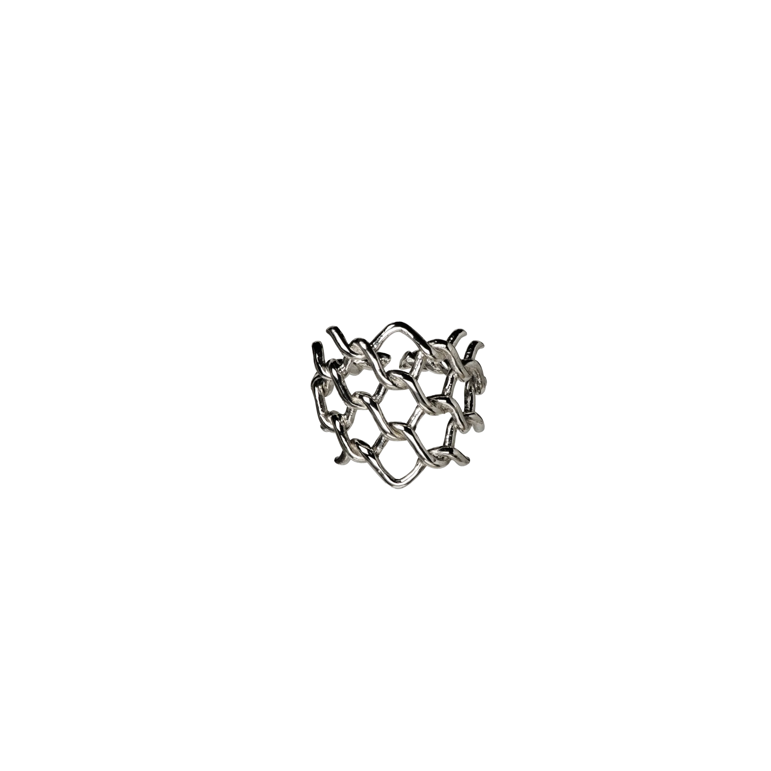 « 3 Rangs – Doublette » – Bague en Argent 925/1000