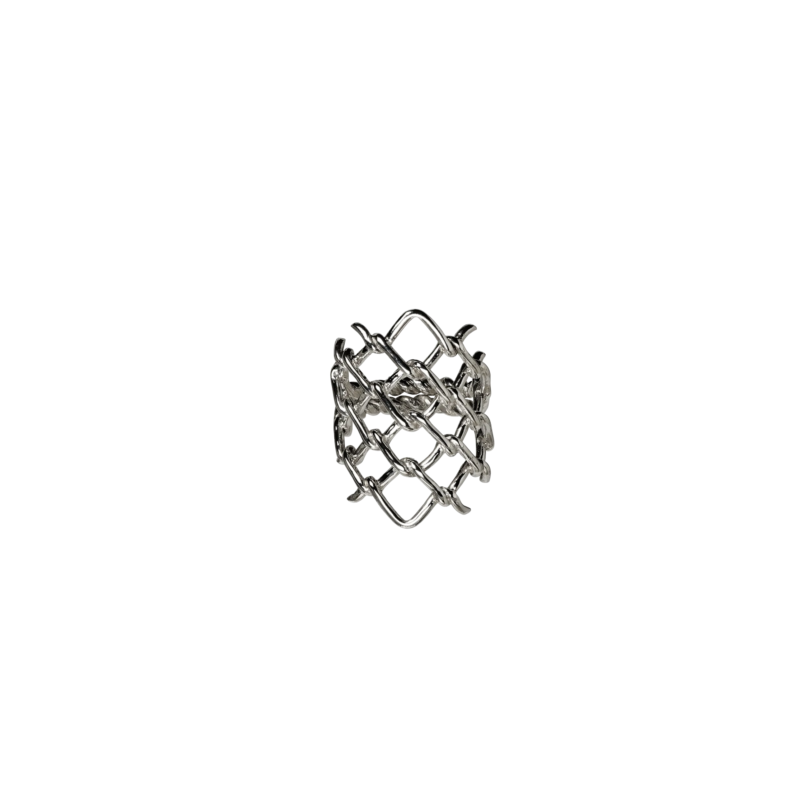 « 4 Rangs – Doublette » – Bague en Argent 925/1000