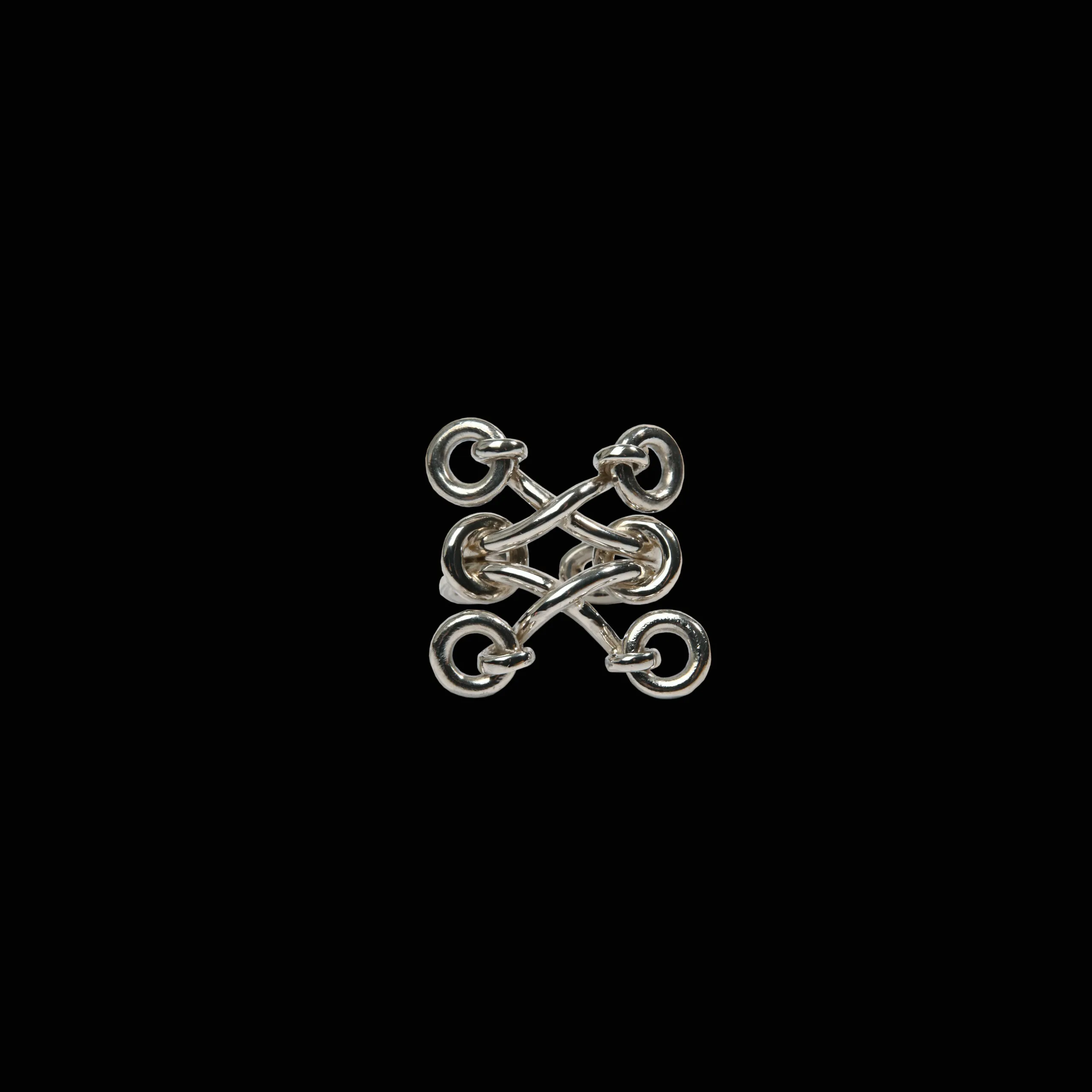 « M&rsquo;as-tu vue » – Bague en Argent réglable 925/1000