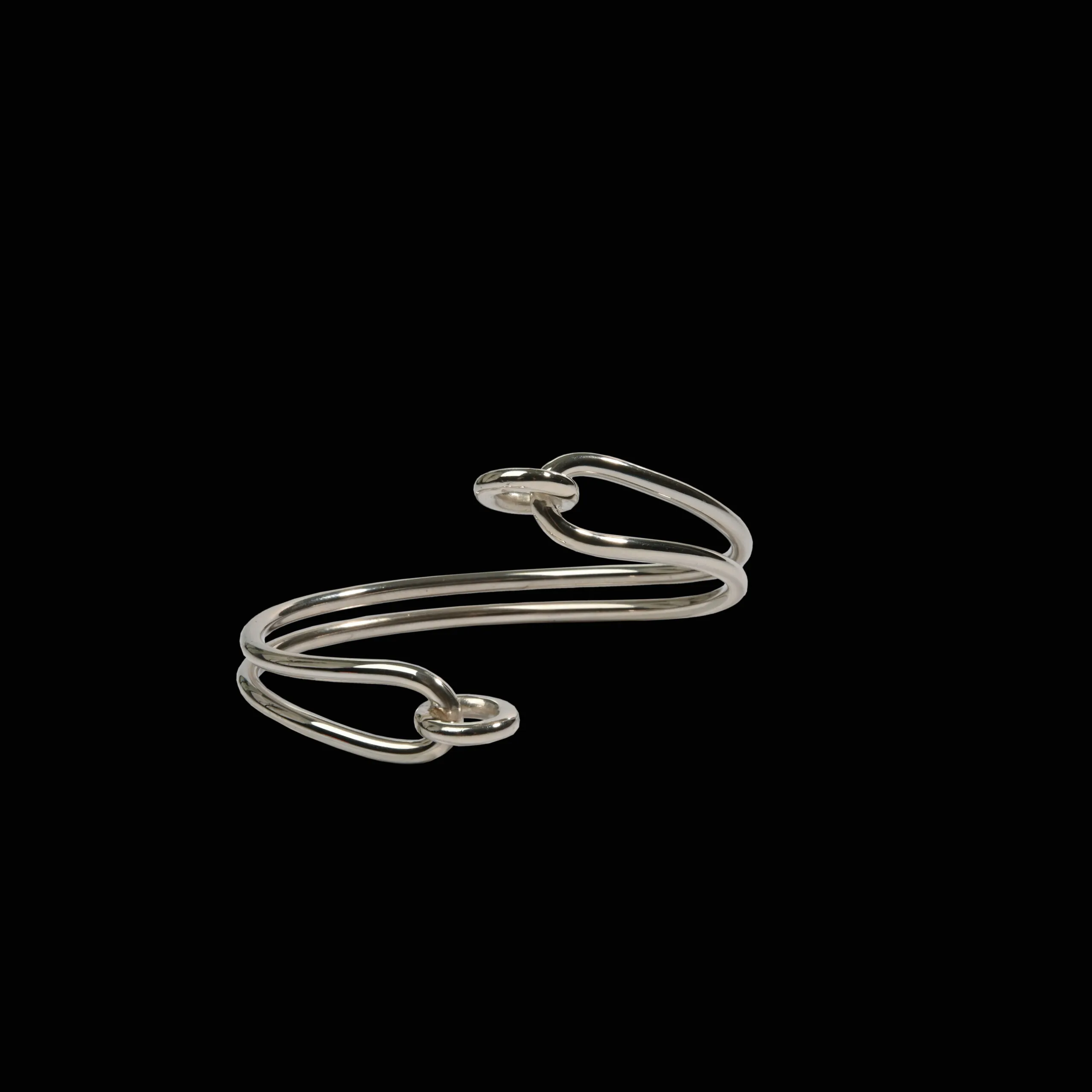 « Too Much » – Bracelet Liens de corset en Argent 925/1000