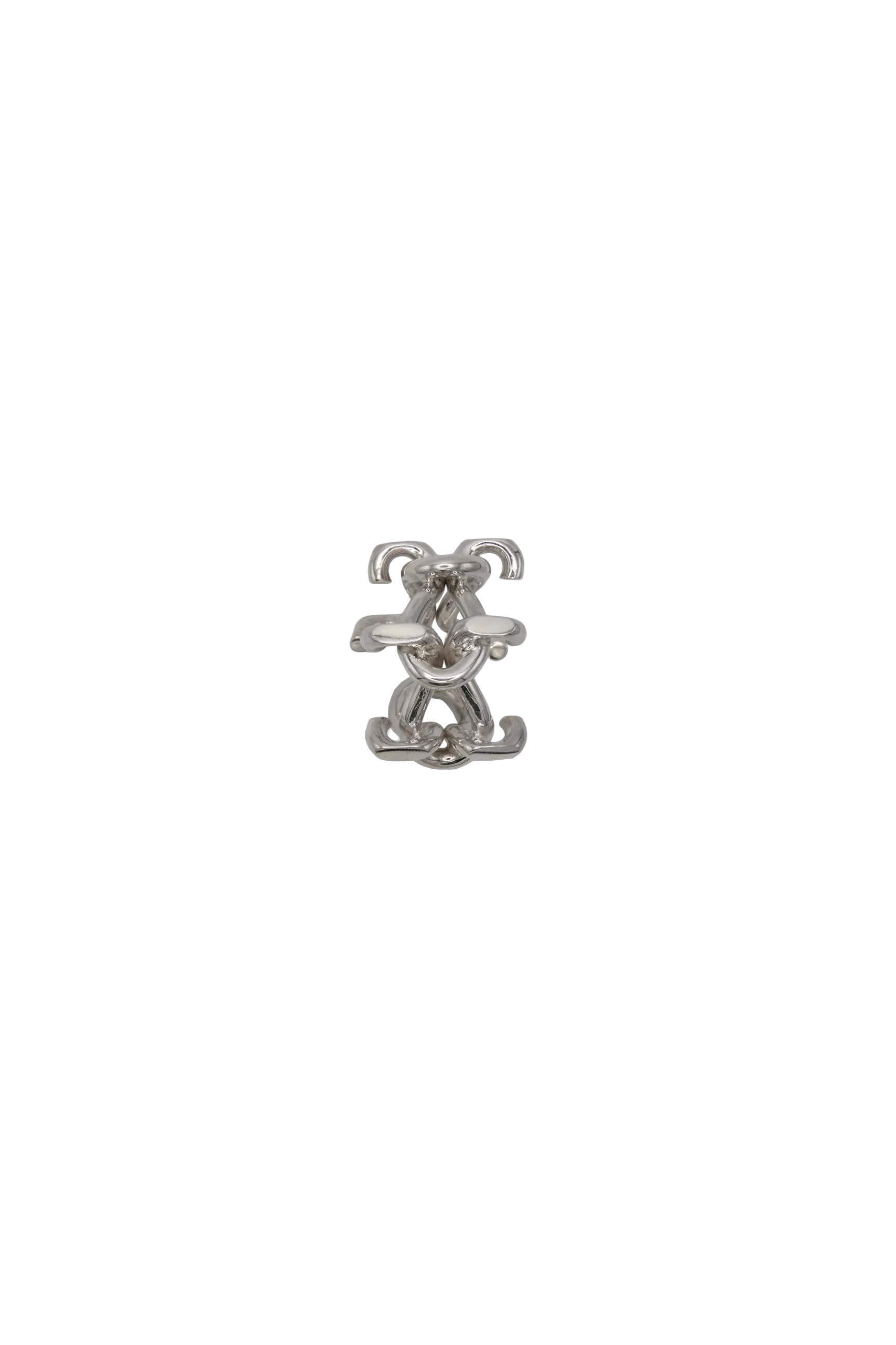 « No. 07 GOUGE AWAY DARLING » – BAGUE GOURMETTE EN ARGENT 925