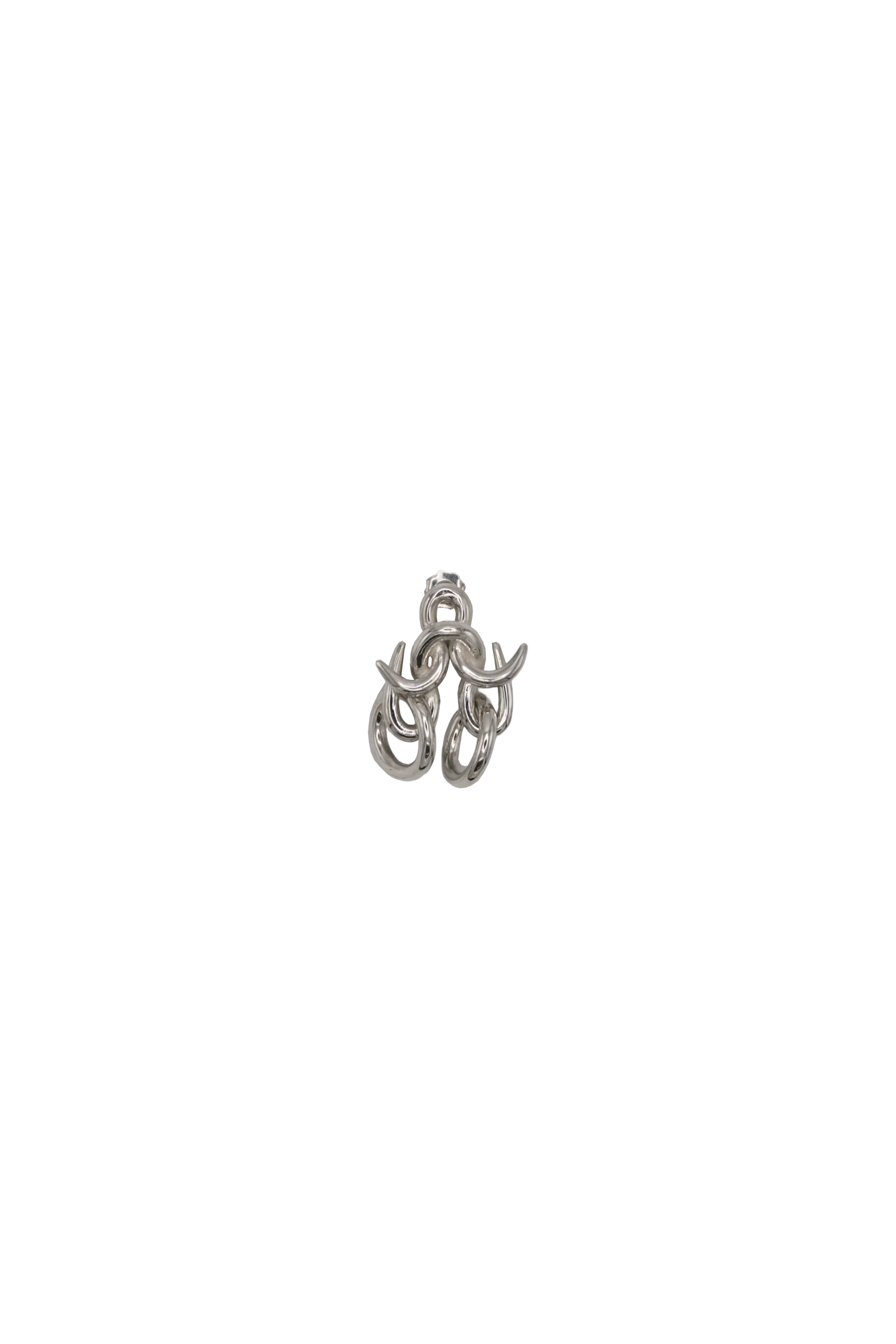 « No. 17 BEL ESPRIT » – BOUCLES D&rsquo;OREILLE EN ARGENT