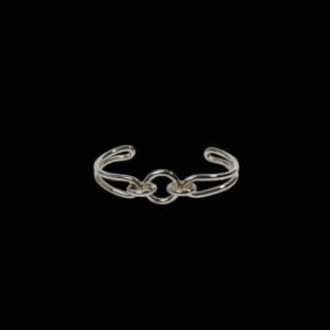 "Nonchalant " - Bracelet Liens de corset en Argent 925/1000