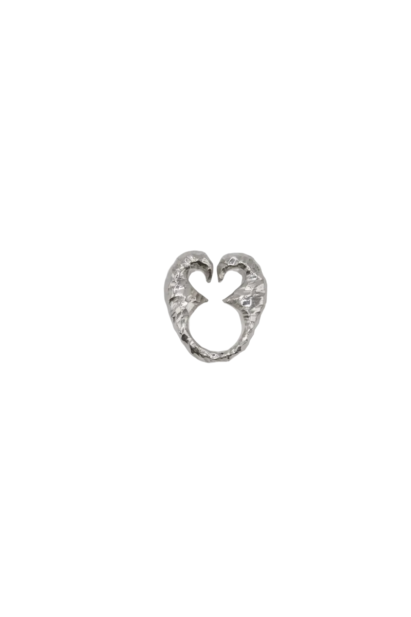 « A LA RENVERSE » – BAGUE EN ARGENT 925